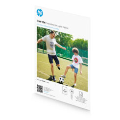 HP Iron-On Transfers voor lichte stoffen, A4 (210 x 297 mm), 10 vellen - Afbeelding 3