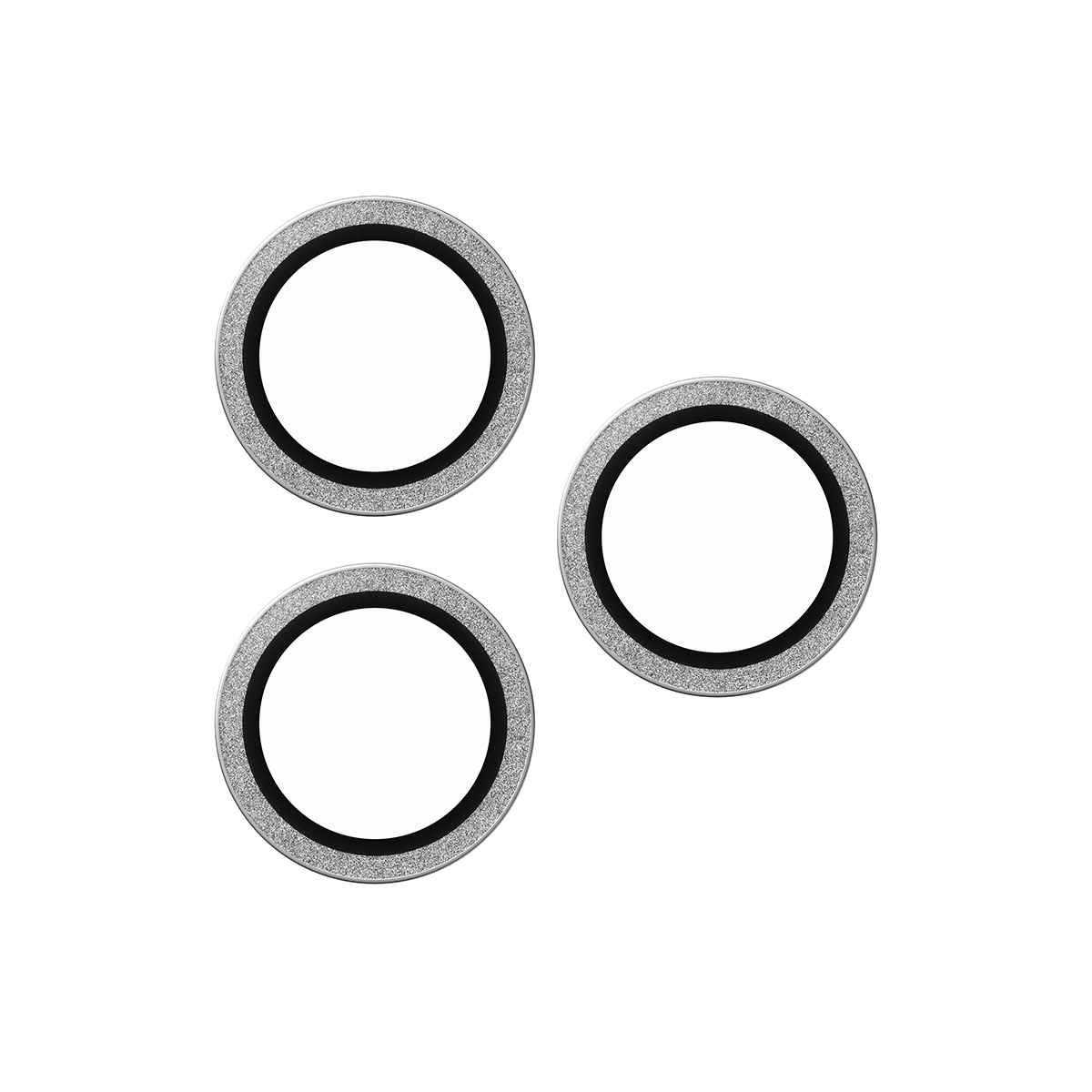 PanzerGlass ® Hoops® Camera Lens Protector Glitter Silver iPhone 2026 Pro | 2026 Pro Max Doorzichtige schermbeschermer 1 stuk(s) - Afbeelding 5