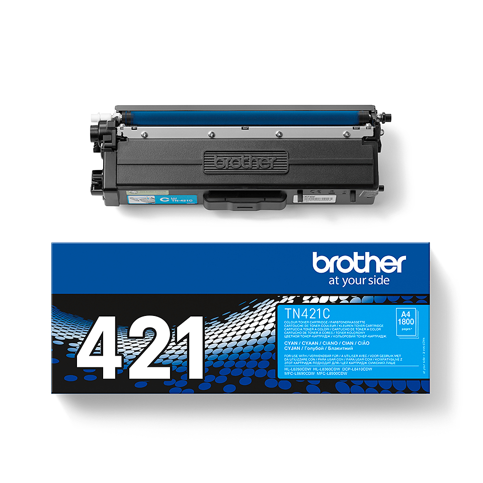 Brother TN-421C tonercartridge 1 stuk(s) Origineel Cyaan - Afbeelding 5