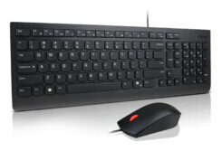 Lenovo KB MICE_BO Essencial WR KBMS GB A1 toetsenbord Inclusief muis Universeel USB Brits Engels Zwart - Afbeelding 3