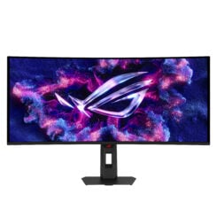 ASUS ROG Strix OLED XG34WCDMS computer monitor 86,4 cm (34") 3440 x 1440 Pixels UltraWide Quad HD QD-OLED Zwart