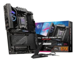 MSI MPG X870E CARBON WIFI moederbord AMD X870E Socket AM5 ATX