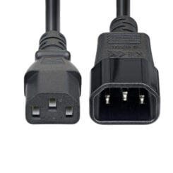StarTech.com 4,5m Stroom Verlengkabel, C14 naar C13 PDU Stroomkabel, 10A 250V, 14AWG, AC Power Kabel voor PDU/Power Supply, KEMA-KEUR Gecertificeerd - Afbeelding 6