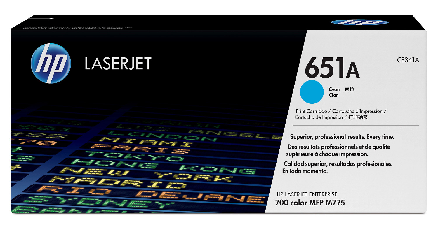 HP 651A originele cyaan LaserJet tonercartridge - Afbeelding 3