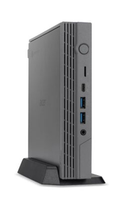 Acer Chromebox CXI5 Intel® Core™ i5 i5-1235U 8 GB DDR4-SDRAM 256 GB SSD ChromeOS Mini PC Zilver