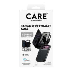 PanzerGlass CARE™ by ® Tango 2-in-1 Wallet Case Black w. MagSafe iPhone 2026 Pro Max | 17 Pro Max mobiele telefoon behuizingen Hoes Transparant - Afbeelding 4