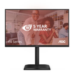 AOC 24E4U computer monitor 60,5 cm (23.8") 1920 x 1080 Pixels Full HD LED Zwart - Afbeelding 2