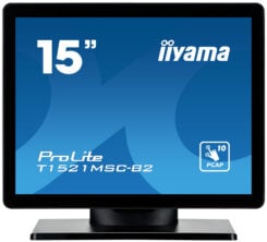 iiyama ProLite T1521MSC-B2 computer monitor 38,1 cm (15") 1024 x 768 Pixels XGA LED Touchscreen Tafelblad Zwart - Afbeelding 3