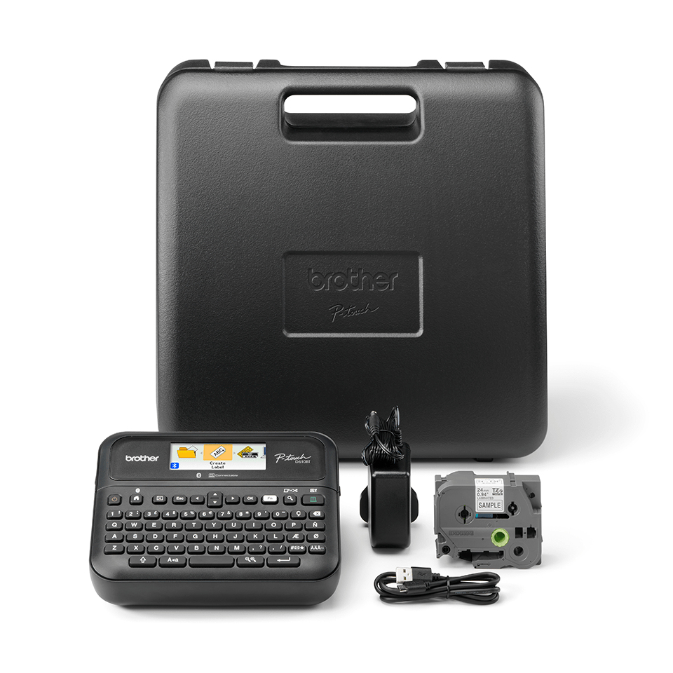 Brother PT-D610BTVP labelprinter Thermo transfer 180 x 360 DPI 30 mm/sec Bedraad en draadloos TZe Bluetooth - Afbeelding 5