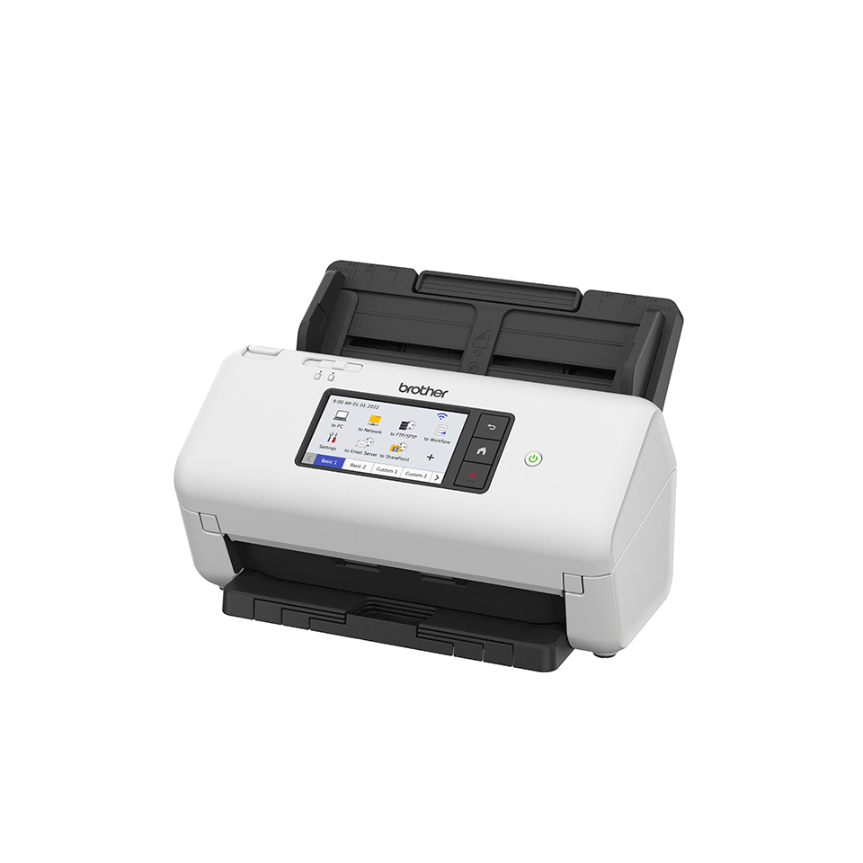 Brother ADS-4700W scanner Scanner met ADF + invoer voor losse vellen 600 x 600 DPI A4 Zwart, Wit - Afbeelding 4
