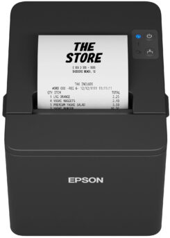 Epson TM-T20IV(102):USB+Serial+Ether,PS,Blk,EU, RS-232