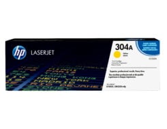 HP 304A originele gele LaserJet tonercartridge