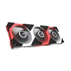 ASUS ROG Eurux GR120 ARGB Fan Triple Pack Computer behuizing Ventilator 12 cm Zwart 3 stuk(s) - Afbeelding 3