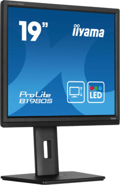 iiyama ProLite B1980S-B1 computer monitor 48,3 cm (19") 1280 x 1024 Pixels VGA LED Zwart - Afbeelding 2