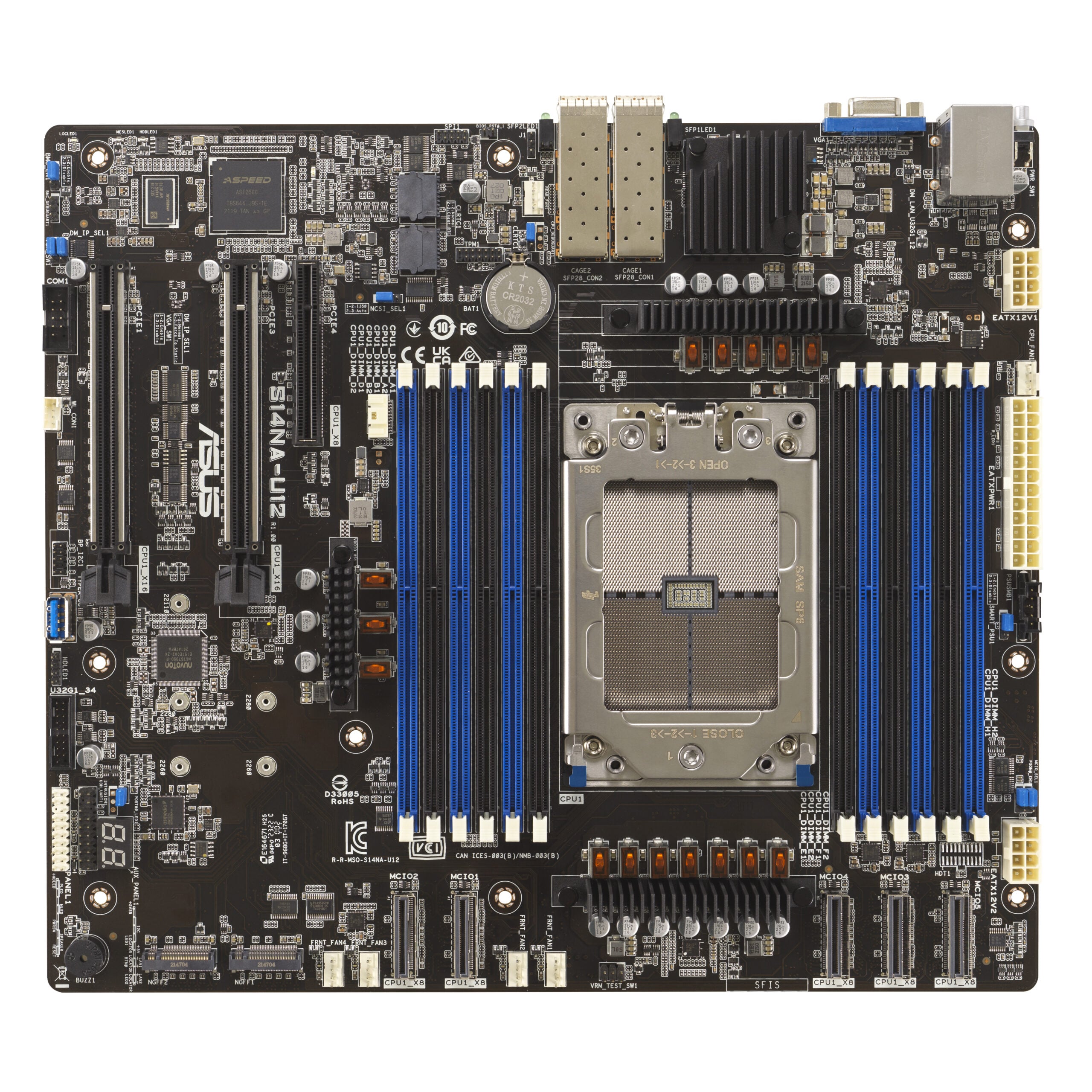 ASUS S14NA-U12 Socket SP6 CEB - Afbeelding 4