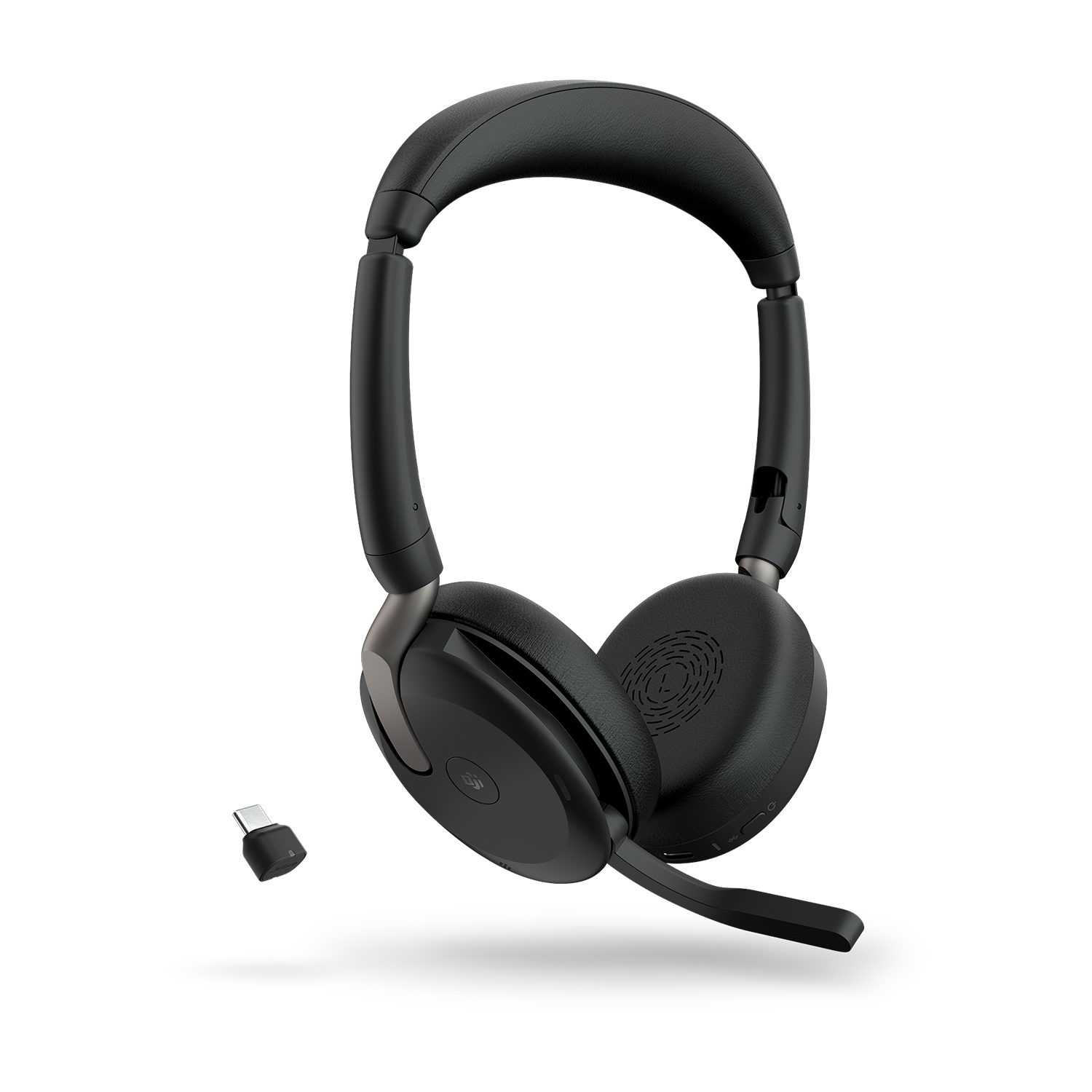 Jabra Evolve2 65 Flex Headset Draadloos Hoofdband Kantoor/callcenter USB Type-C Bluetooth - Afbeelding 5