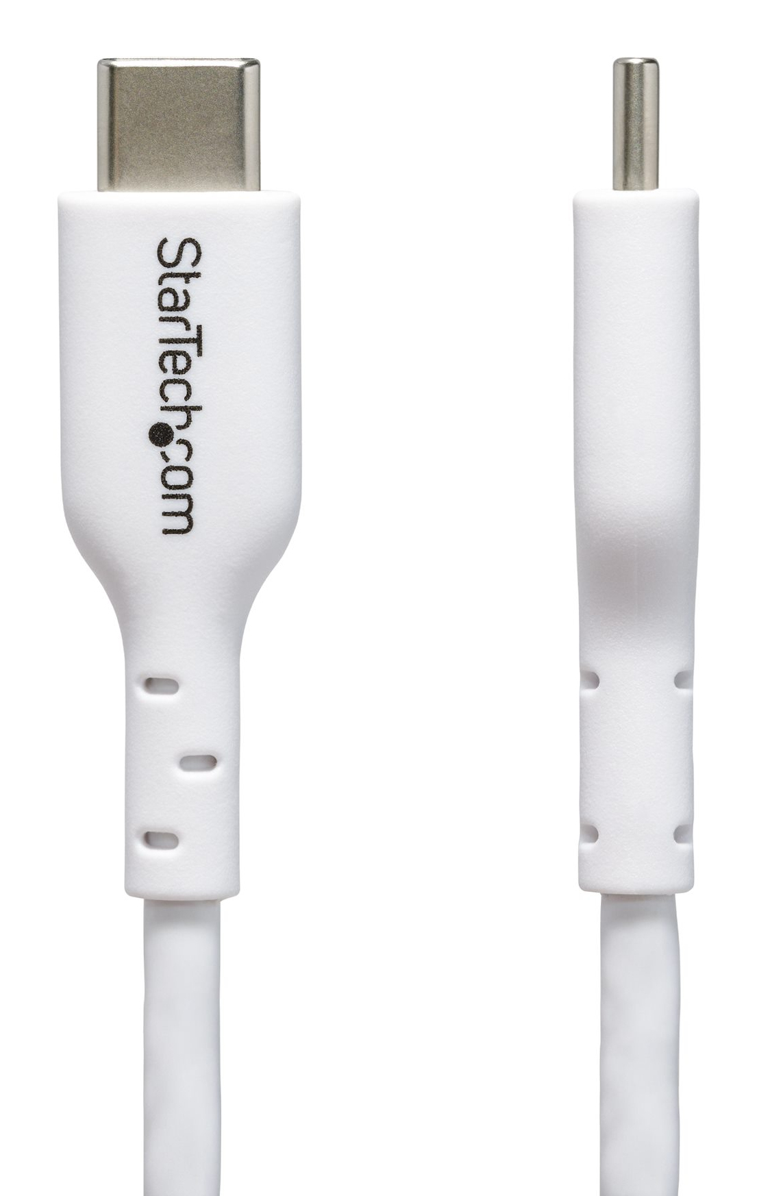 StarTech.com 2m USB-C Laadkabel, Charge & Sync, 60W (3A) PD, USB 2.0, Laptop Type C Laadkabel - Witte USB-C Oplaadkabel - Afbeelding 4