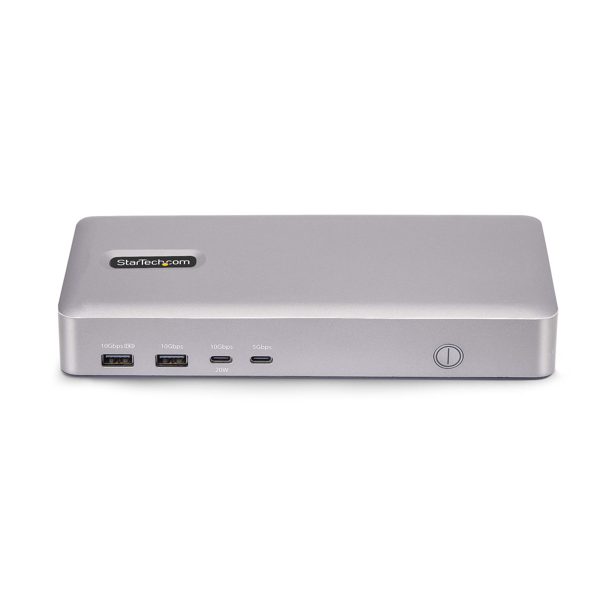 StarTech.com Dual-Monitor USB4 Docking Station, Dual 4K 120Hz of Single 8K 60Hz HDMI, 100W Laptop Charging, 2.5GbE, USB-C Multi-Monitor Dock, Zonder Drivers - Afbeelding 4