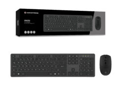 Conceptronic ORAZIO01PT toetsenbord Inclusief muis Kantoor RF Draadloos QWERTY Portugees Zwart - Afbeelding 5