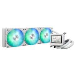 ASUS MAX Gaming LC 360 ARGB LCD White Edition Processor Alles-in-één vloeistofkoeler 12 cm Wit - Afbeelding 2