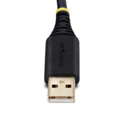 StarTech.com 2m USB naar Serieel Adapter/Converter Kabel, COM Retention, Verwisselbare DB9 Schroeven/Moeren, USB-A naar DB9 RS232, FTDI IC, ESD Besherming, Windows/macOS/Linux - Afbeelding 6