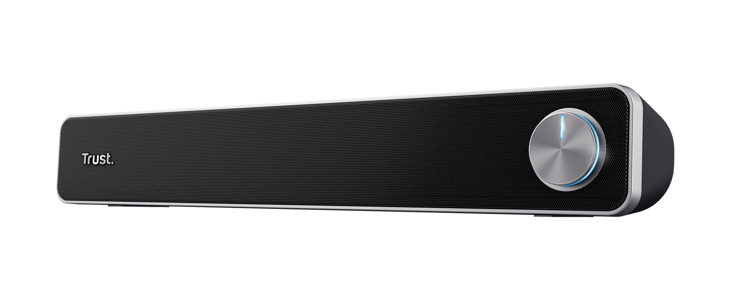Trust Arys Soundbar - USB soundbar – 2.0 kanaal – Volumeknop voorzijde – Zwart