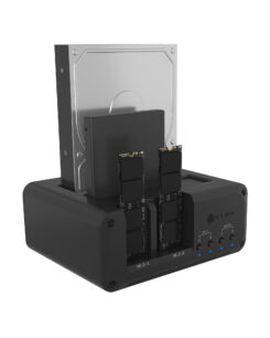 ICY BOX IB-2925MS-CU31 USB 3.2 Gen 2 (3.1 Gen 2) Type-C Zwart