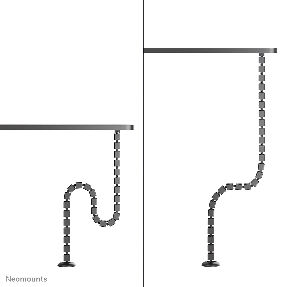 Neomounts ADS06-130BL Kabelgeleider - schroefbevestiging - universeel - Afbeelding 5