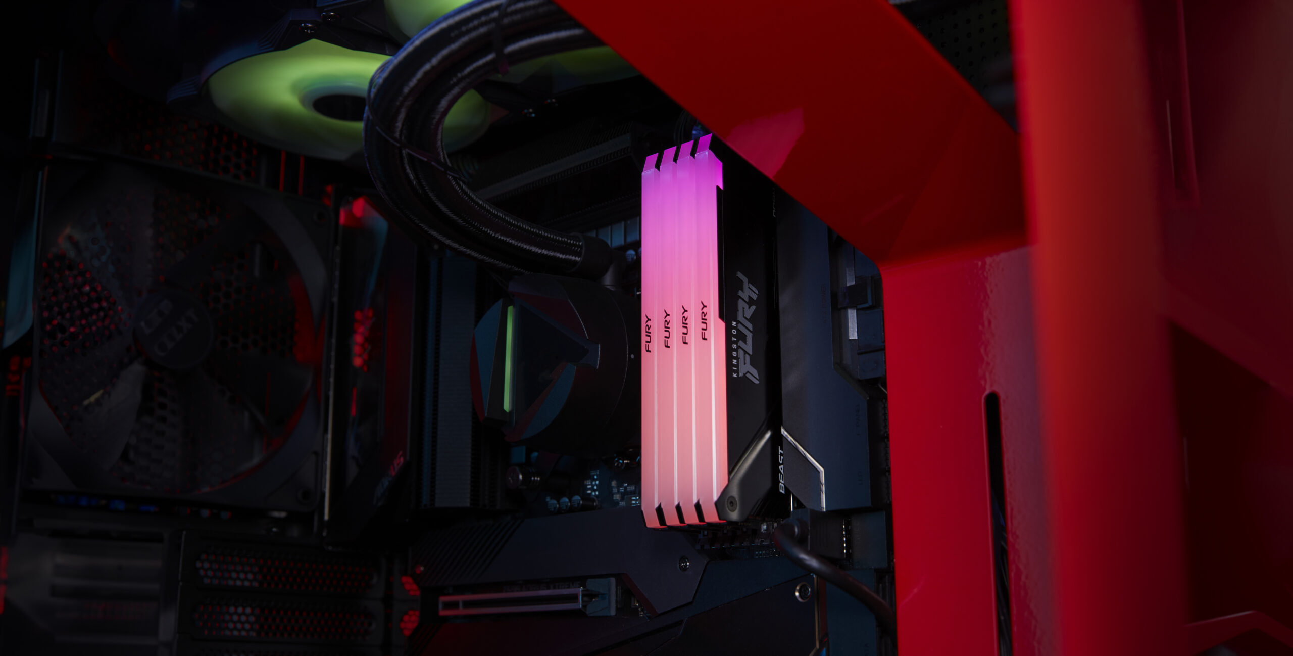 Kingston Technology FURY Beast 32GB 3600MT/s DDR4 CL18 DIMM (Sets van 2) RGB - Afbeelding 6