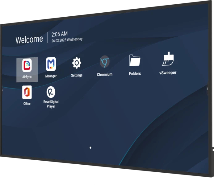 Viewsonic CDE7531-1C beeldkrant Digitale signage flatscreen 190,5 cm (75") LCD Wifi 500 cd/m² 4K Ultra HD Zwart Type processor Android 14 24/7 - Afbeelding 4