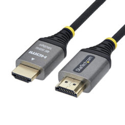 StarTech.com 3m Premium Gecertificeerde High Speed HDMI Kabel, Ultra Flexibele Gevlochten High Flex HDMI Kabel, 4K 60Hz / 1440p 144Hz met HDR10 / ARC, 18Gbps