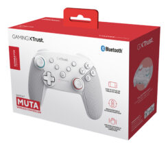 Trust GXT 1246W Muta Gamecontroller - Bluetooth gamecontroller – Voor Nintendo Switch – Oplaadbaar – Wit - Afbeelding 6