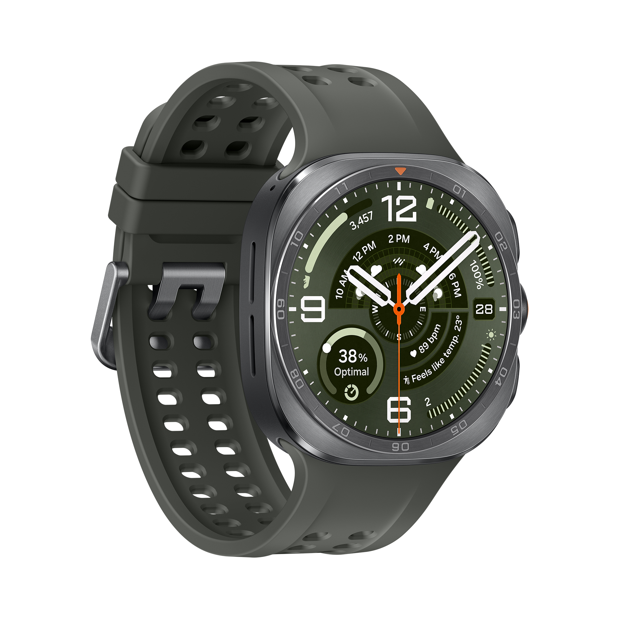 Samsung Galaxy Watch Ultra2 3,81 cm (1.5") AMOLED 47 mm Digitaal 498 x 498 Pixels Touchscreen 4G Zilver Wifi GPS - Afbeelding 4