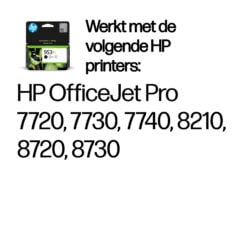 HP 953XL originele high-capacity zwarte inktcartridge - Afbeelding 3