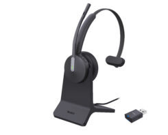 Yealink WH64 Hybrid Mono with Charging Stand Headset