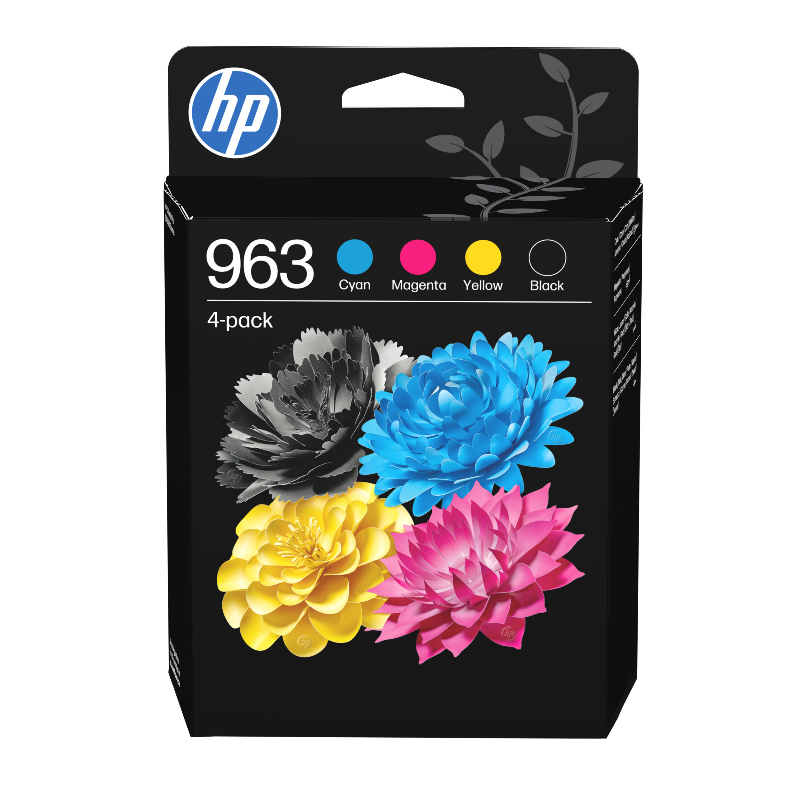 HP 963 4-pack originele inktcartridges zwart/cyaan/magenta/geel
