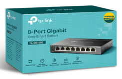 TP-Link TL-SG108E netwerk-switch Managed L2 Gigabit Ethernet (10/100/1000) Zwart - Afbeelding 4