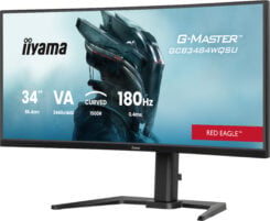 iiyama G-MASTER GCB3484WQSU-B1 computer monitor 86,4 cm (34") 3440 x 1440 Pixels UltraWide Quad HD LED Zwart - Afbeelding 4