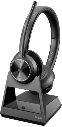 HP Poly Savi 7320 Stereo Microsoft Teams Certified DECT 1880-1900 MHz Top - Afbeelding 2