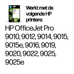 HP 963 4-pack originele inktcartridges zwart/cyaan/magenta/geel - Afbeelding 3