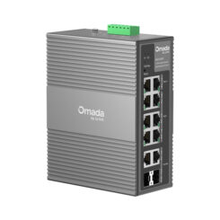 TP-Link Omada IES210GPP netwerk-switch Managed Gigabit Ethernet (10/100/1000) Power over Ethernet (PoE) DIN-rail Grijs