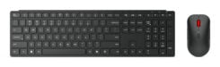 Lenovo 4X31S04848 toetsenbord Inclusief muis Kantoor RF-draadloos + Bluetooth Amerikaans Engels Zwart