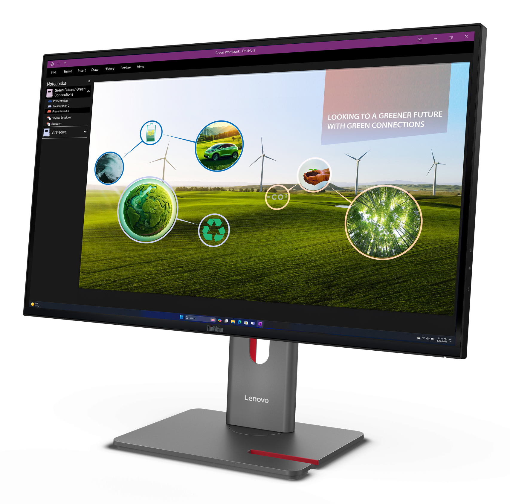 Lenovo ThinkVision P27Q-40 Monitor - Afbeelding 5