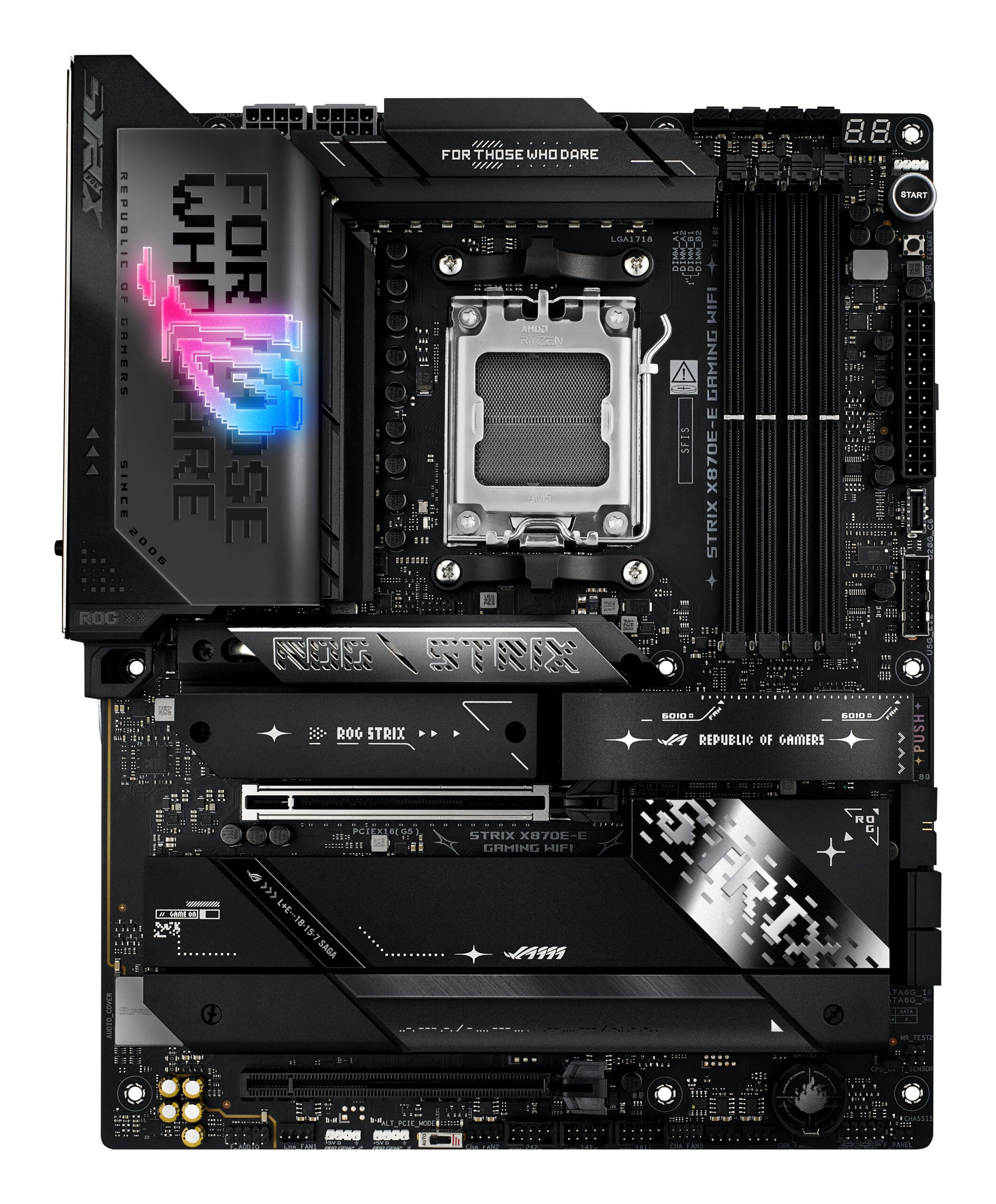 ASUS ROG STRIX X870E-E GAMING WIFI AMD X870E Socket AM5 ATX - Afbeelding 4