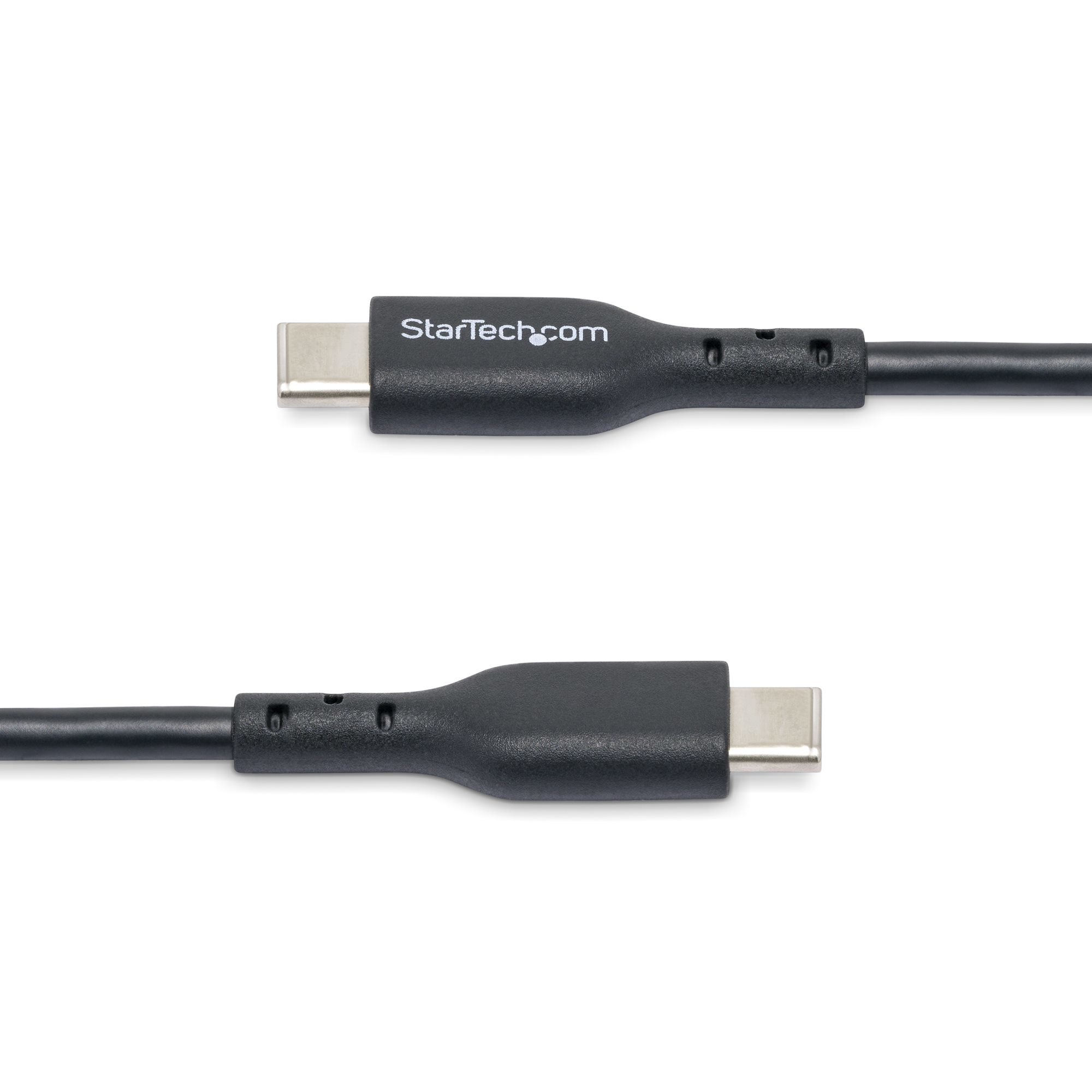 StarTech.com 1m USB-C Laadkabel, Charge & Sync, 60W (3A) PD, USB 2.0, Laptop Type C Laadkabel - Zwarte USB-C Oplaadkabel - Afbeelding 5