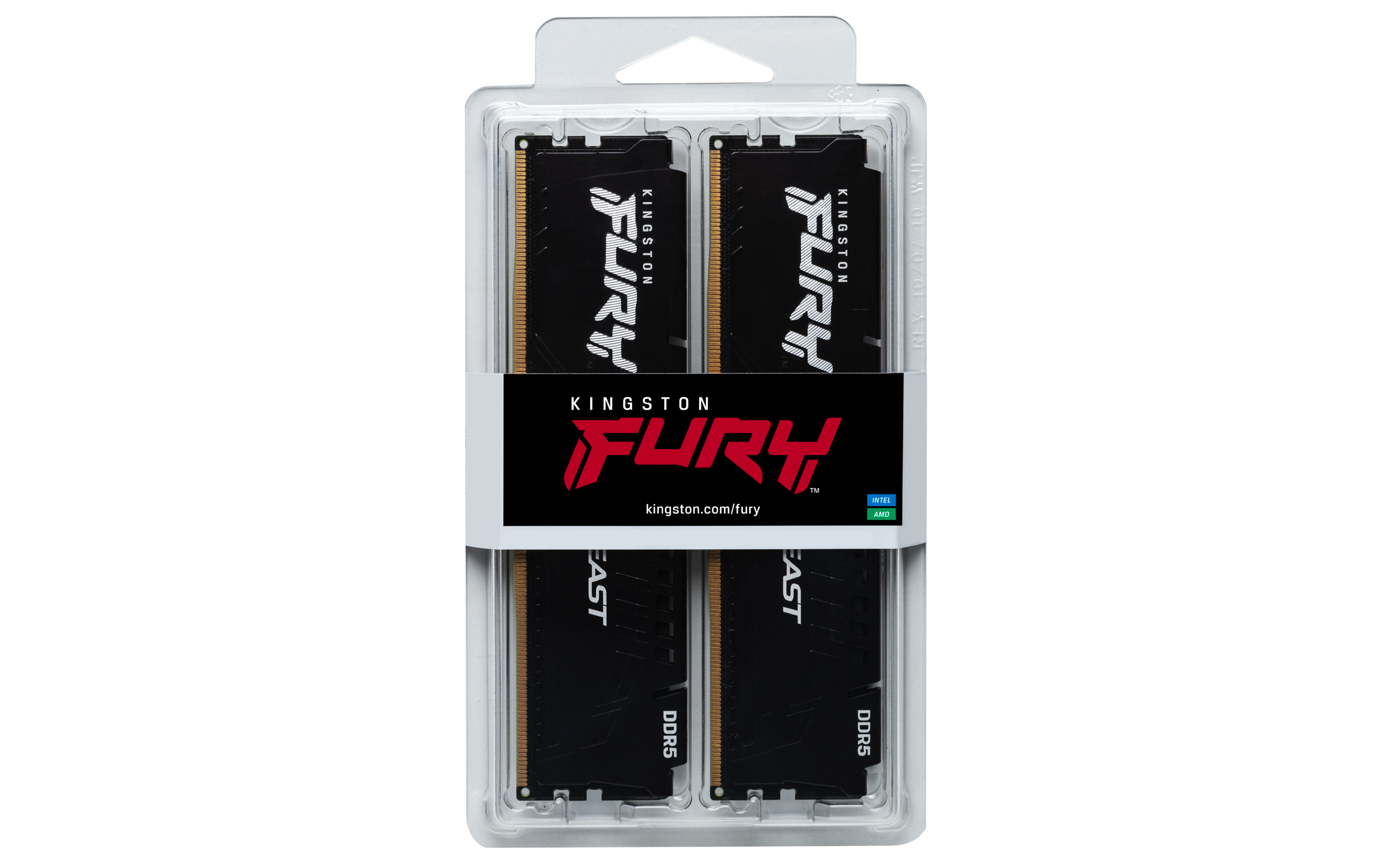 Kingston Technology FURY Beast 32GB 5600MT/s DDR5 CL36 DIMM (set van 2) Black - Afbeelding 6