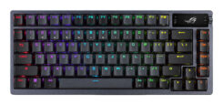ASUS ROG Azoth toetsenbord Gamen USB + RF Wireless + Bluetooth Zwart - Afbeelding 2