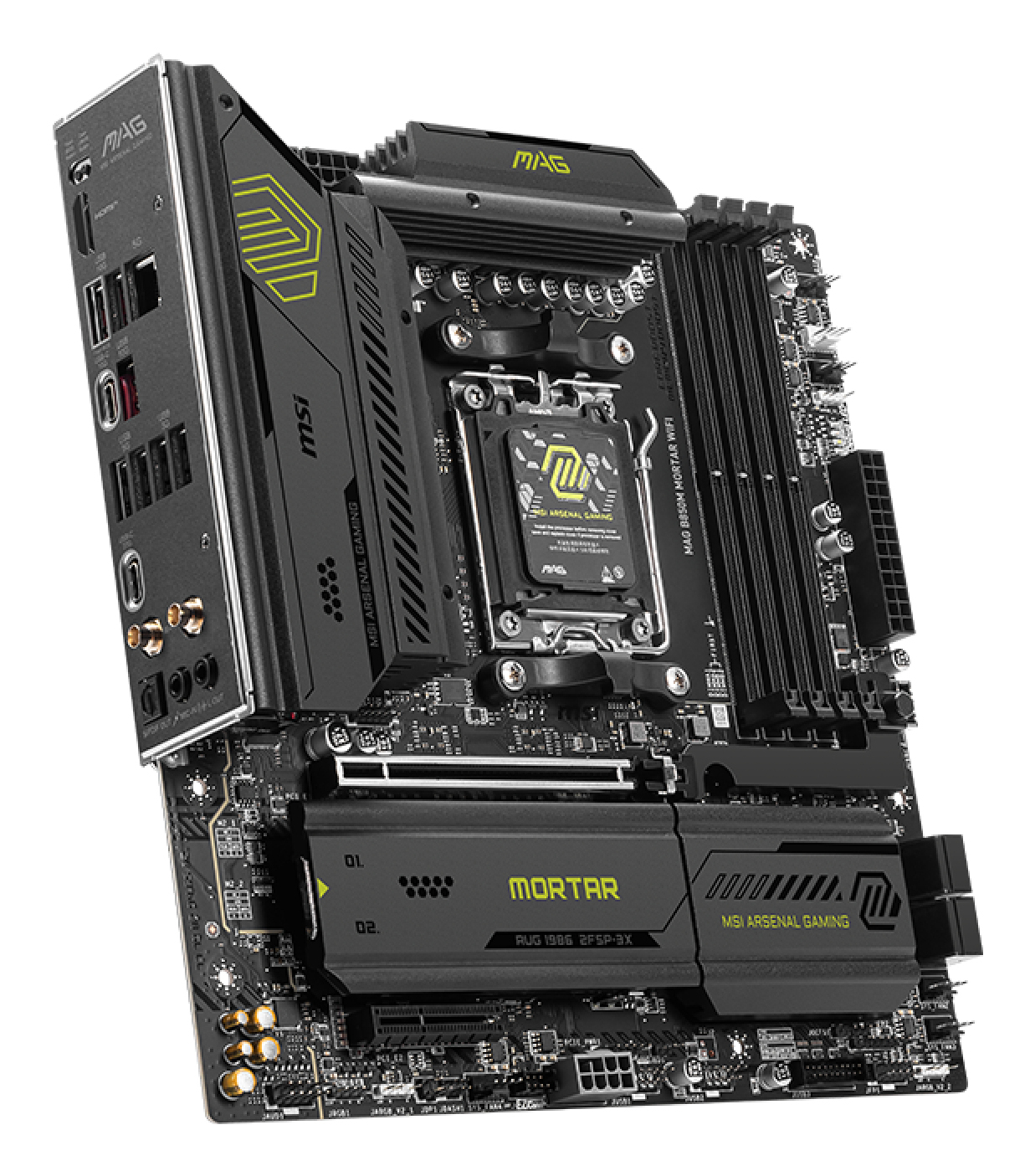 MSI MAG B850M MORTAR WIFI moederbord AMD B850 Socket AM5 micro ATX - Afbeelding 5