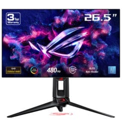 ASUS ROG Swift OLED PG27AQDP computer monitor 67,3 cm (26.5") 2560 x 1440 Pixels Quad HD Zwart