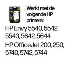 HP 62 originele zwarte/drie-kleuren inktcartridges, 2-pack - Afbeelding 3